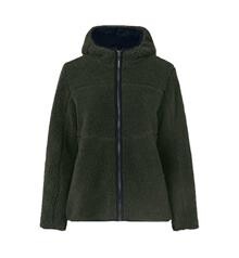 Hol. kom. haller fleece ID0829 dame oliven