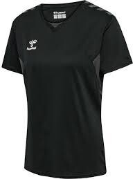 Hogager-Mejrup Hvam Håndbold trænings t-shirt damemodel sort 219966 2001