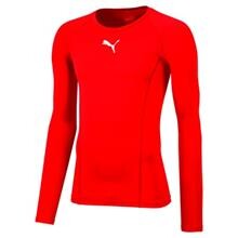 Tvis IF Puma baselayer LS t-shirts rød 655920-655921 01