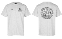 Bøvling års t-shirt ID0510 grå