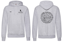 Bøvling årstrøje 25/26 Fruit hoody grå
