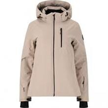 Skijakke 2024 dame beige W233184 – DRIZZLE SKI JACKET