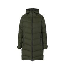 Hol. kom. haller vinterjakke G11070 dame oliven