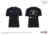 UBK polyester t-shirt sort