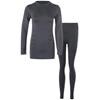  dame seamless skiundertøj 2024 MALL w143277 sort.