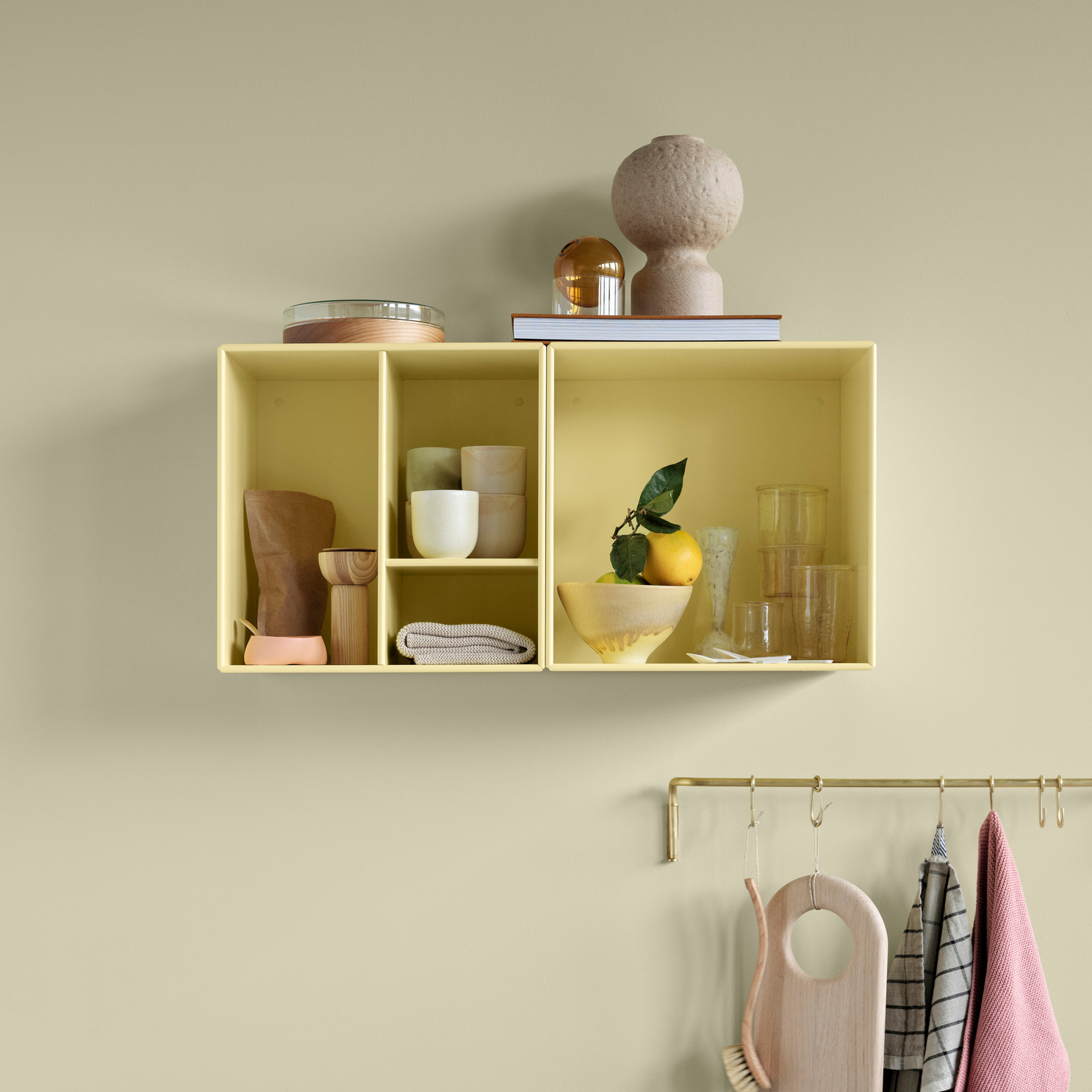 Montana Mini シェルフ 1002 ブラウン MONTANA MINI SHELF 1002（モンタナ ミニシェルフ 1002） - ACTUS