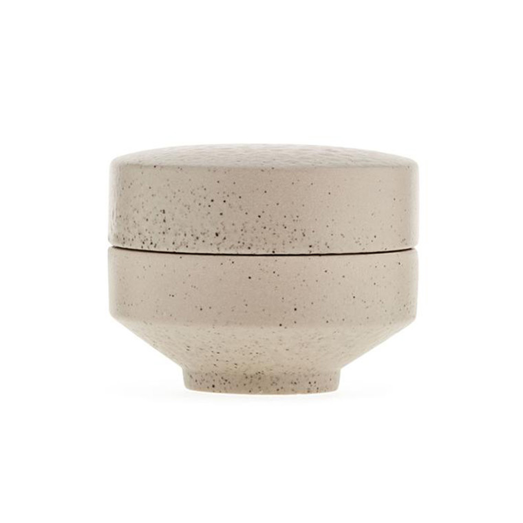 Ania ALFRED Jar With Lid Beige Stone