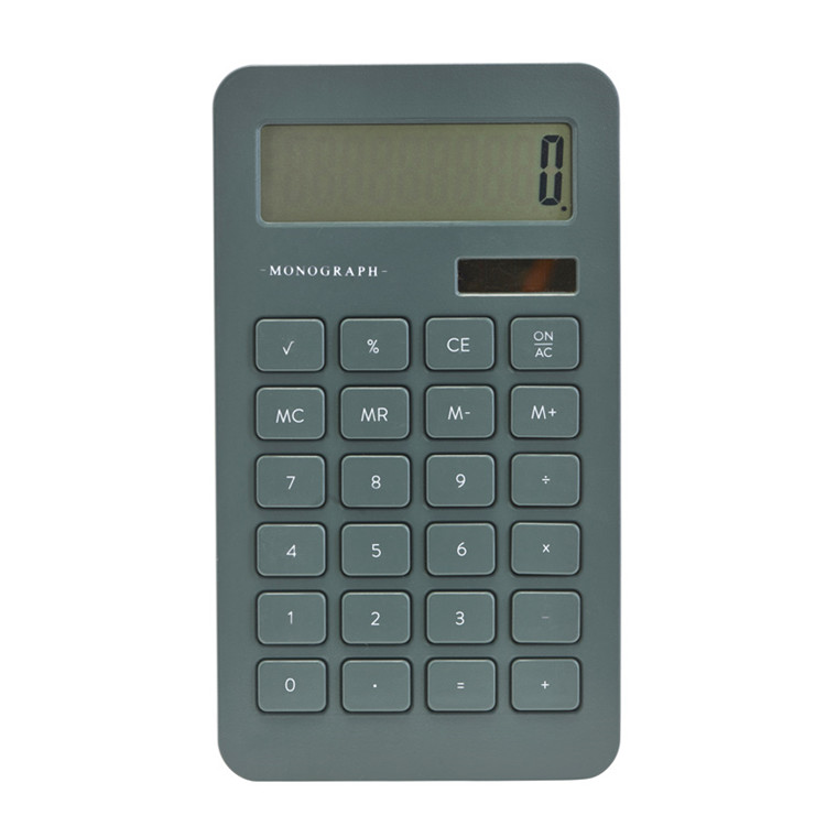 Monograph Calculator Dusty Green