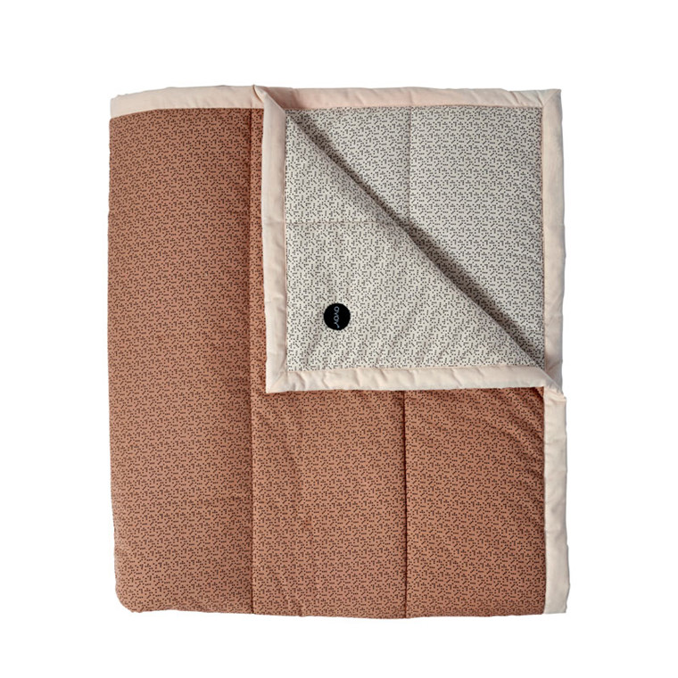 OYOY Tenji Bedcover Powder & Caramel