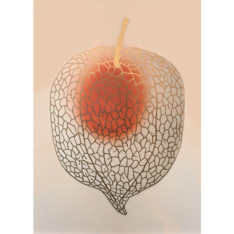 Monika Petersen Chinese Lantern Gold/Nude/Rust