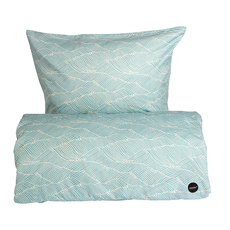 Oyoy Oyoy Poipoi Bedding Dusty Aqua Stort Januarudsalg Med Op Til 70% Rabat