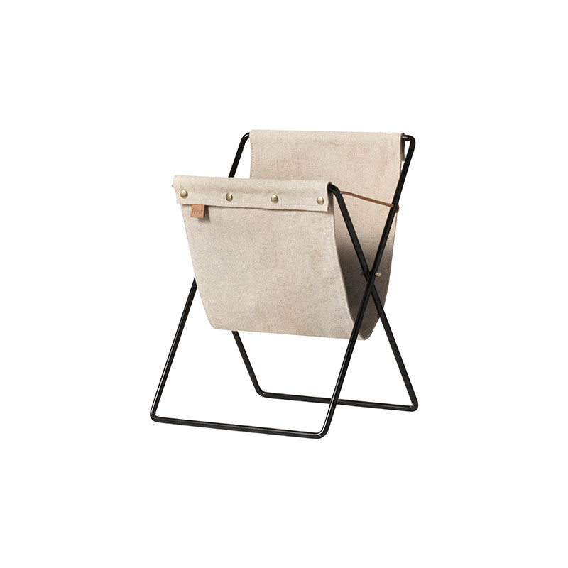 Ferm Living Herman Magazine Stand Black