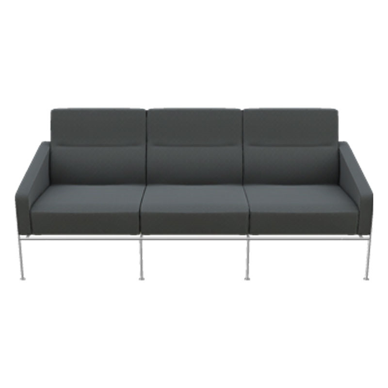 Fritz Hansen 3303 Sofa 3-Pers Stof Designermøbler Til Hele Hjemmet