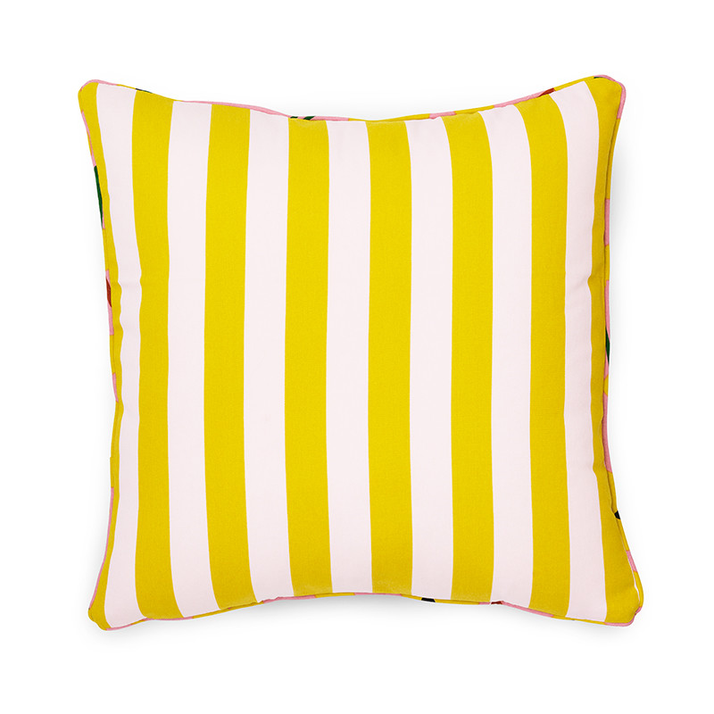 Normann Cph Posh Cushion Keep It Simple Pale Rose/Lemon Curry
