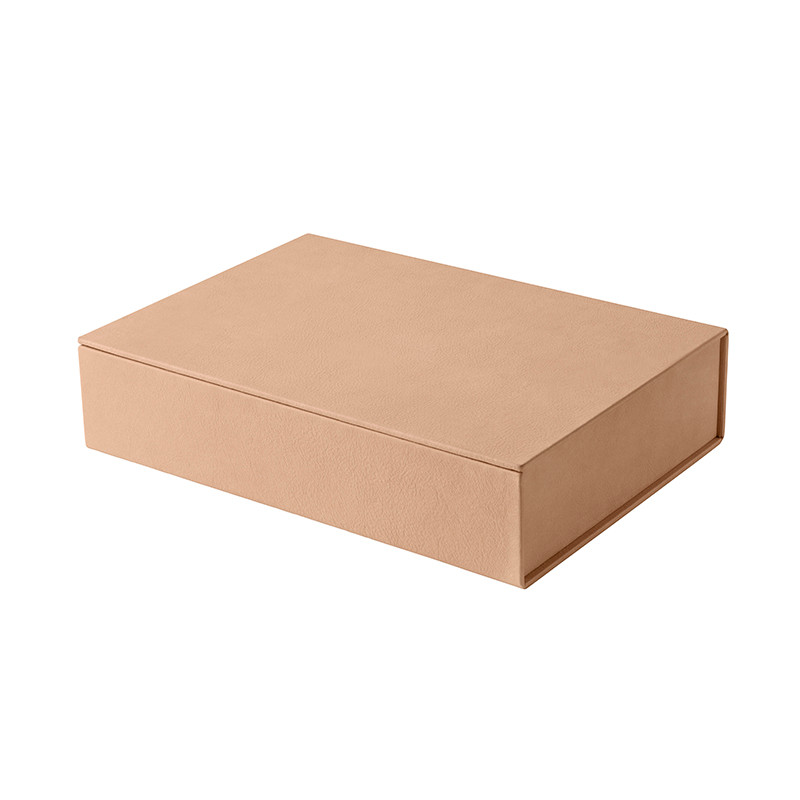 Fritz Hansen Leather Box Large Natur