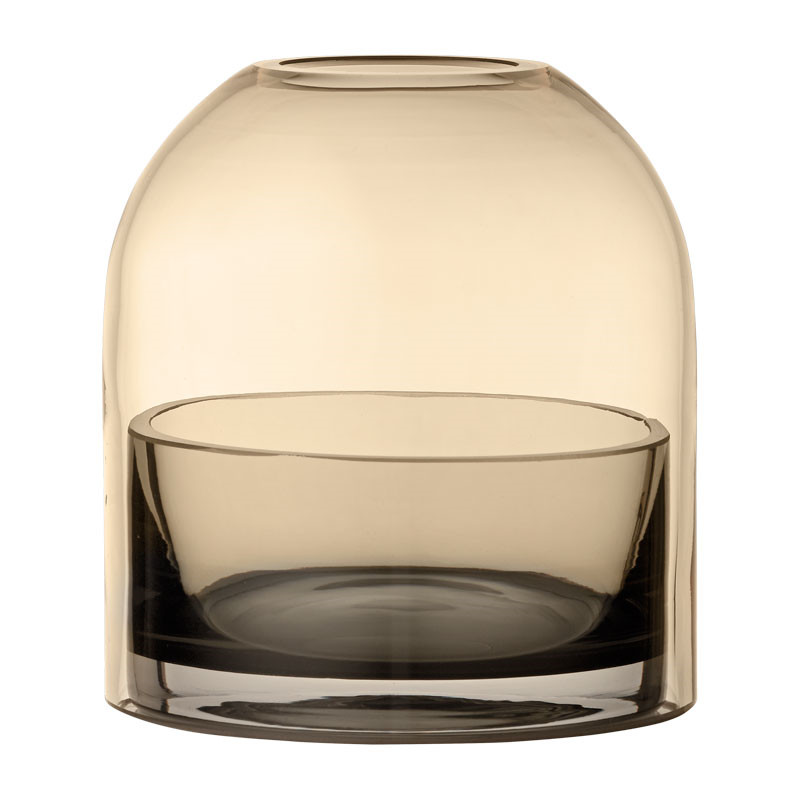 Aytm Tota Lantern Amber/Black Ø 9,3 Cm