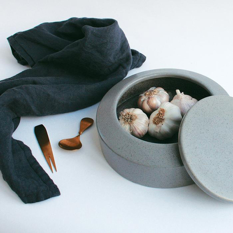 Ania Ania Ibsen Jar With Lid Light Grey Dots Nyheder Til Boligindretning