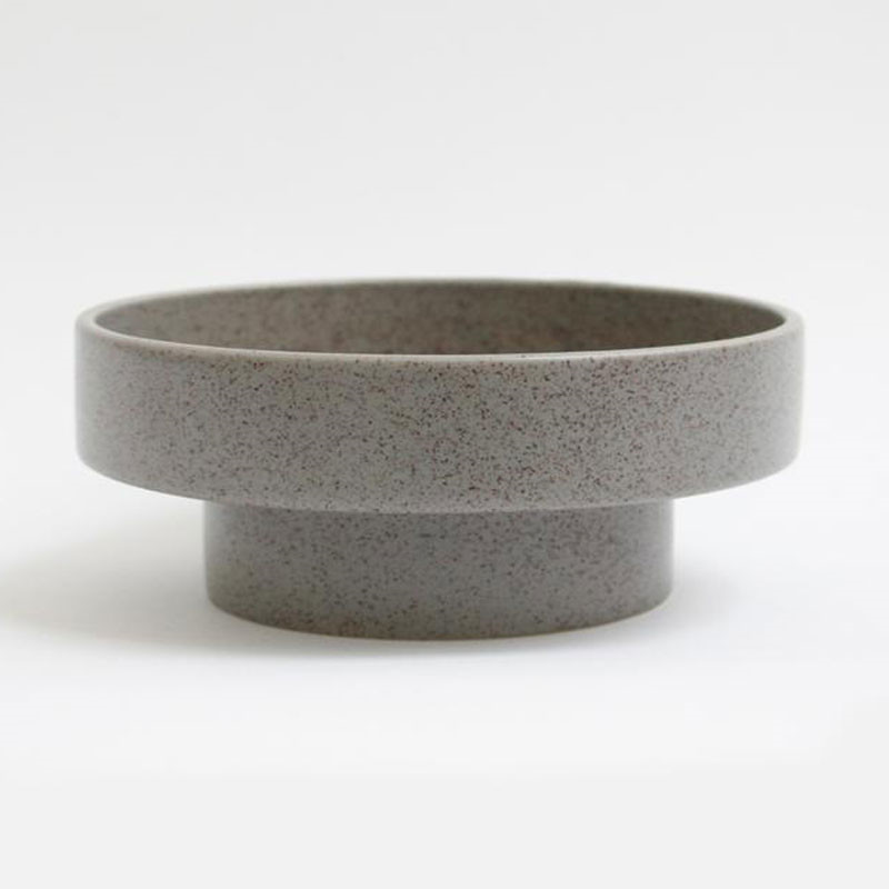 Ania Ania Ida Double Dish Light Grey Dots Gaveideer Til Enhver Anledning