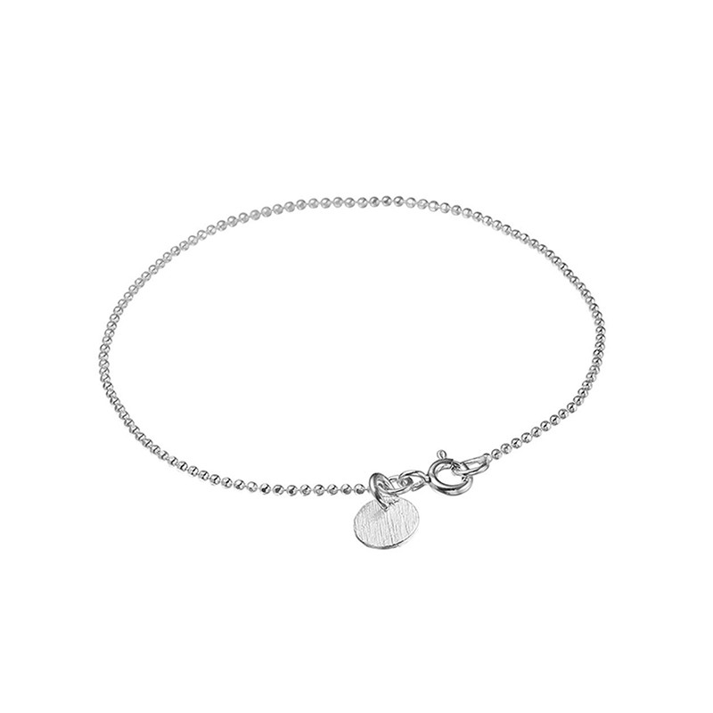 Enamel Copenhagen Enamel Copenhagen Ball Chain Bracelet Silver Nyheder Til Boligindretning