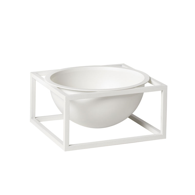 By Lassen Kubus Bowl Centerpiece Small Hvid Gaveideer Til Enhver Anledning