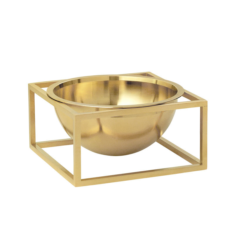 By Lassen Kubus Bowl Centerpiece Small Messing Gaveideer Til Enhver Anledning