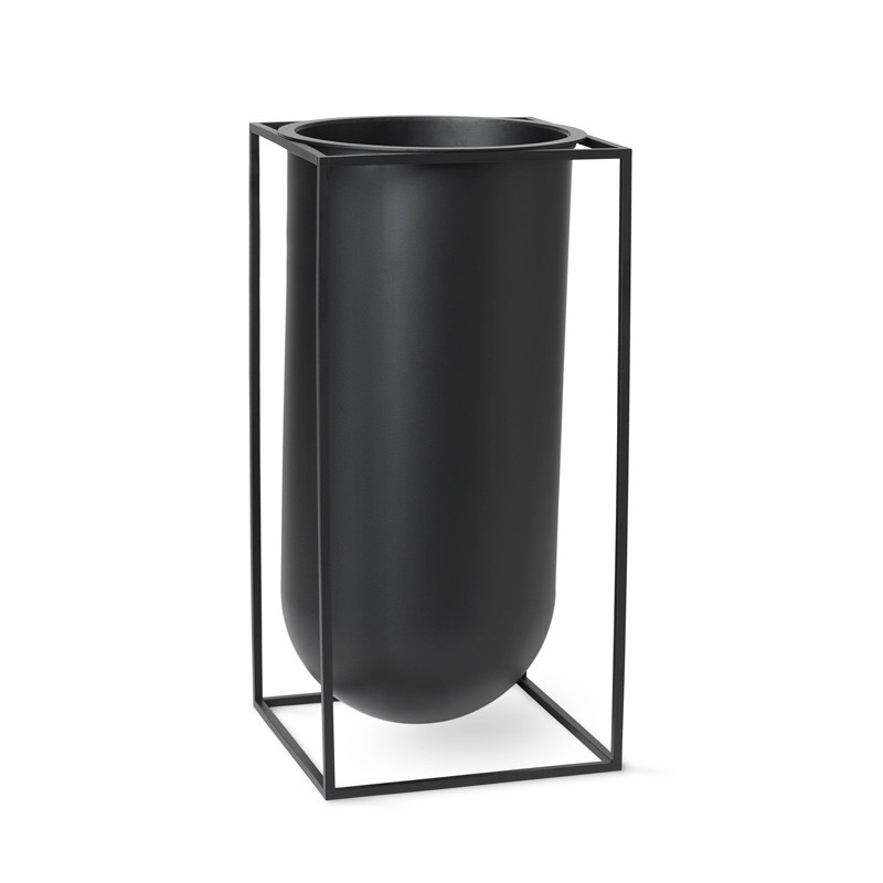 By Lassen Kubus Nolia Vase Black