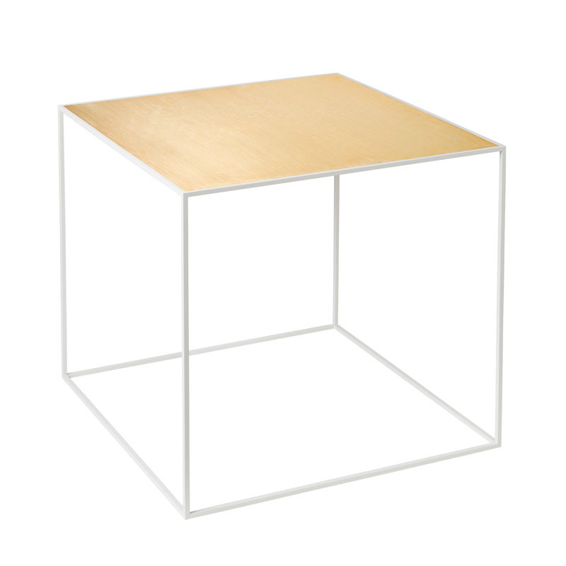 By Lassen Twin Table 42 Oak/Brass Designermøbler Til Hele Hjemmet