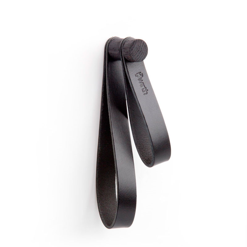By Wirth By Wirth Double Loop Knage Black Dekoration Til Hjemmet