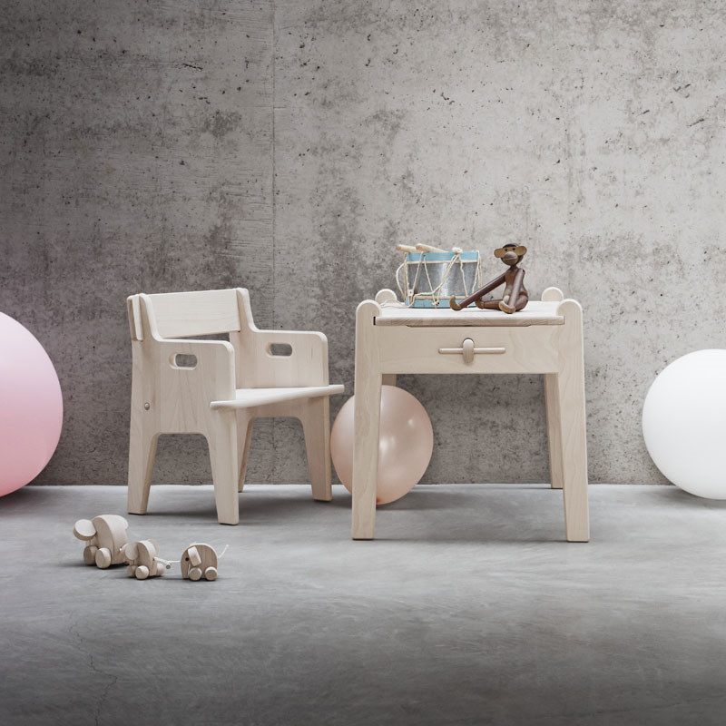Carl hansen ch410 peters stol livingshop.dk Peters bord og stol brugt