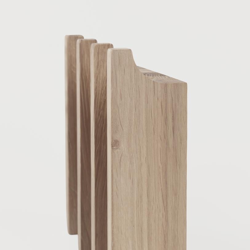 Kristina Dam Studio Column Coat Rack Oiled Oak