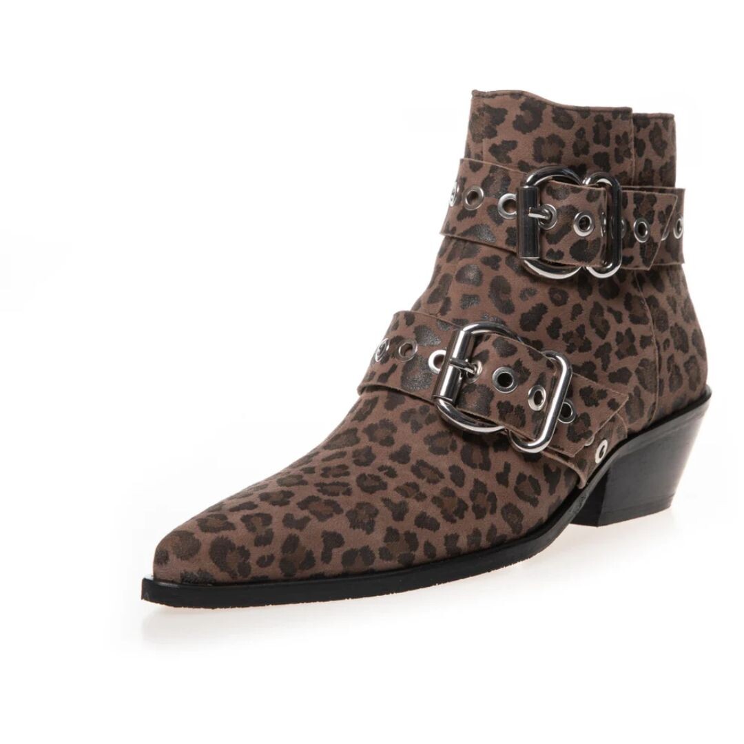 Frances Leopard 23 Cs7548 048 Brown Leopard Copenhagen Shoes main image 0
