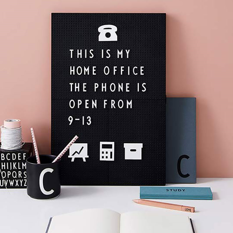 Design Letters Design Letters Office Icons For Message Board White Dekoration Til Hjemmet