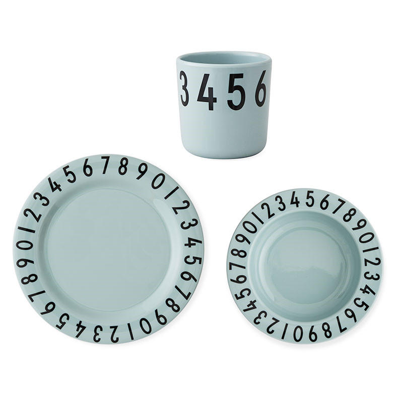 Design Letters The Numbers Gift Set Green