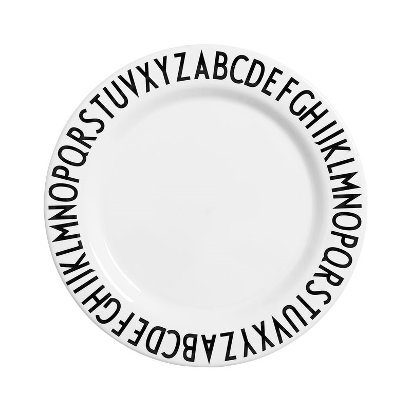 Design Letters Design Letters Middagstallerken Melamin Stor Gaveideer Til Enhver Anledning