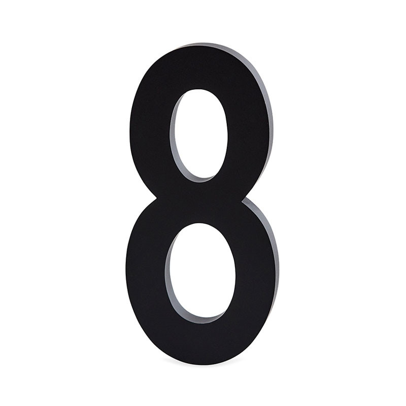 Design Letters Design Letters Tal Aluminium 50 Mm Sort Dekoration Til Hjemmet