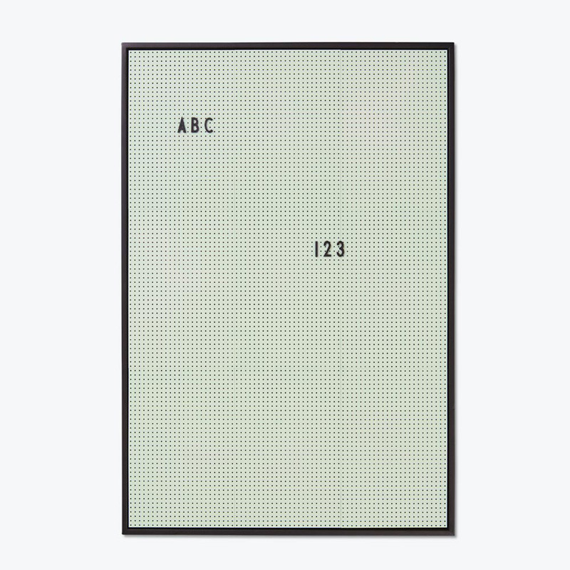 Design Letters Message Board A2 Gr n Livingshop dk