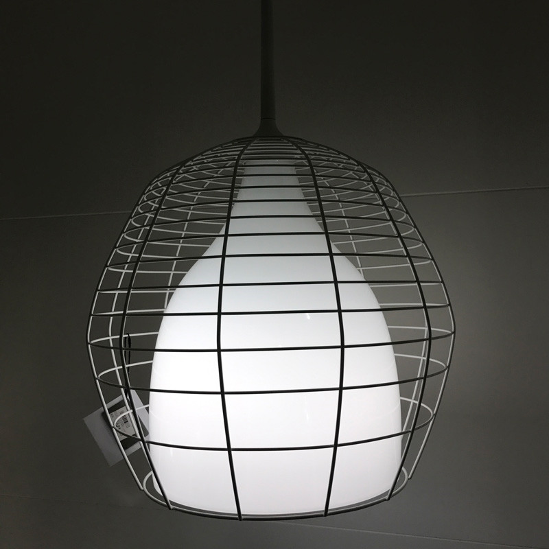 Livingshop Foscarini Diesel Cage Grande Pendel Hvid Udstillingsmodel Efterårstilbud