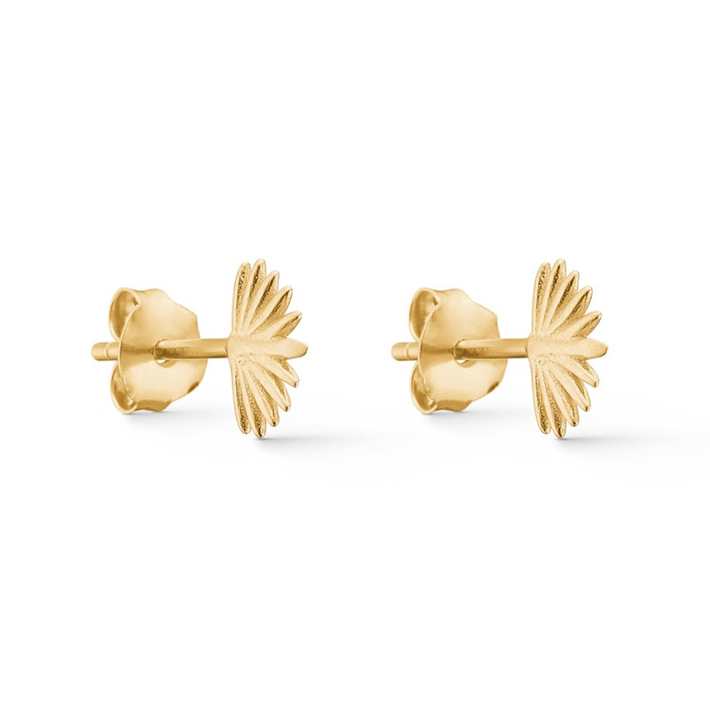 Enamel Copenhagen Enamel Copenhagen Sunrise Studs Gold-Plated Nyheder Til Boligindretning