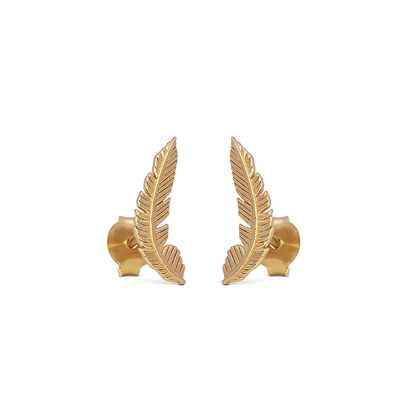 Enamel Copenhagen Birla Earrings Gold-Plated