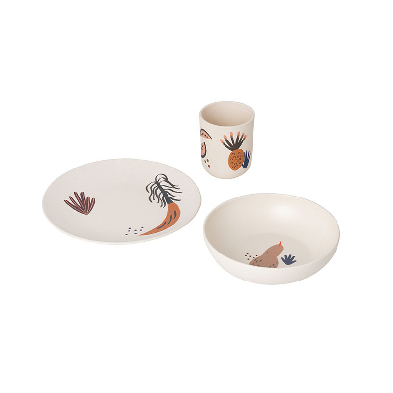 Ferm Living Fruiticana Bamboo Dinner Set Nyheder Til Boligindretning