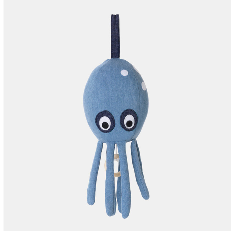 Ferm Living Octopus Music Mobile Denim