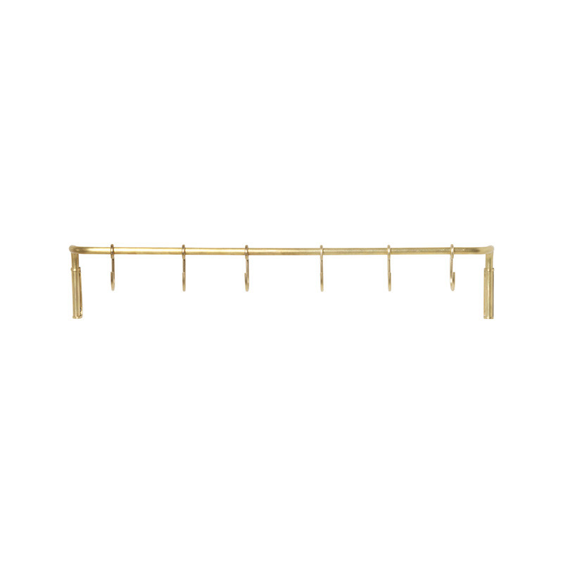 Ferm Living Ferm Living Kitchen Rod Brass Dekorativ Opbevaring