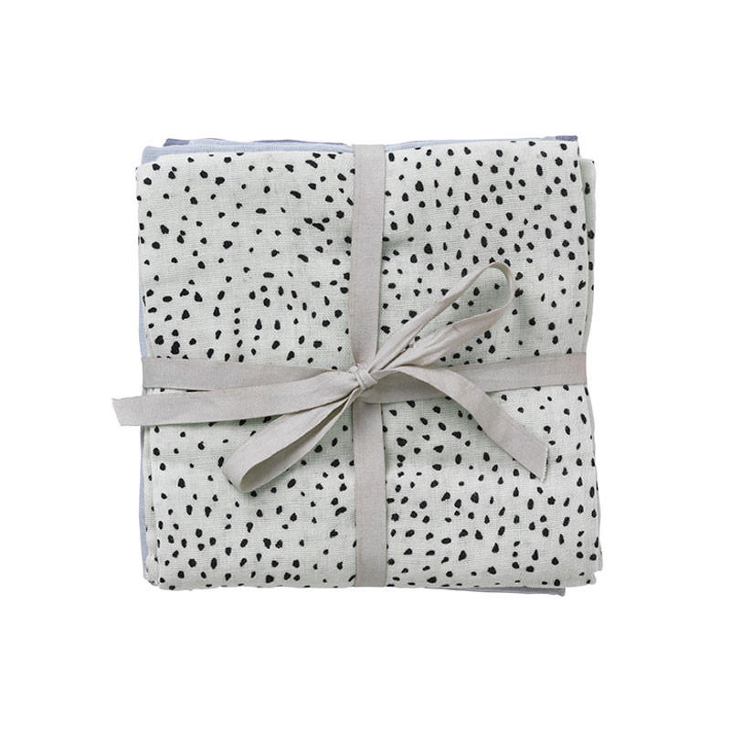 Ferm Living Ferm Living Muslin Squares Mint Dot Stofbleer Gaveideer Til Enhver Anledning