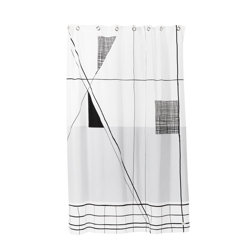 Ferm Living Trace Badeforhæng