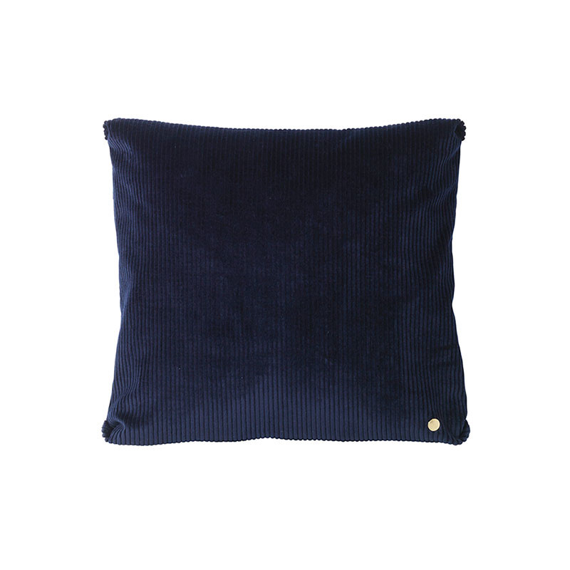 Ferm Living Corduroy Cushion Navy Gaveideer Til Enhver Anledning