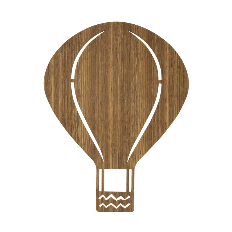 Ferm Living Air Balloon Lamp Røget Eg