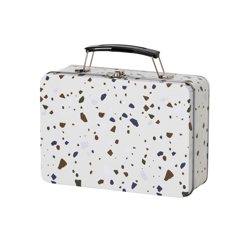 Ferm Living Terrazzo Lunch Box Grey Gaveideer Til Enhver Anledning