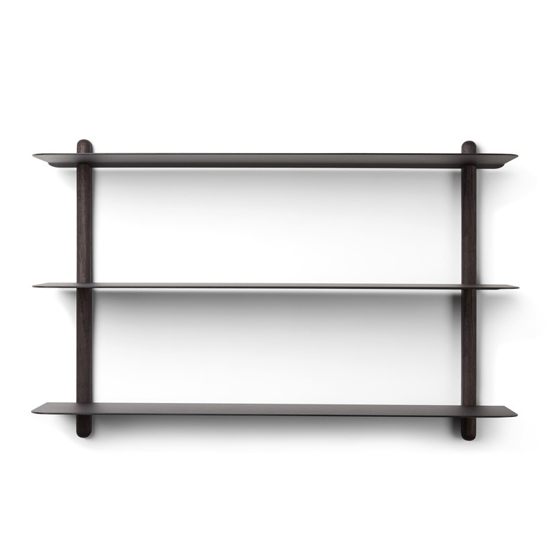 Gejst Gejst Nivo Shelf A Black Ash Black Dekorativ Opbevaring