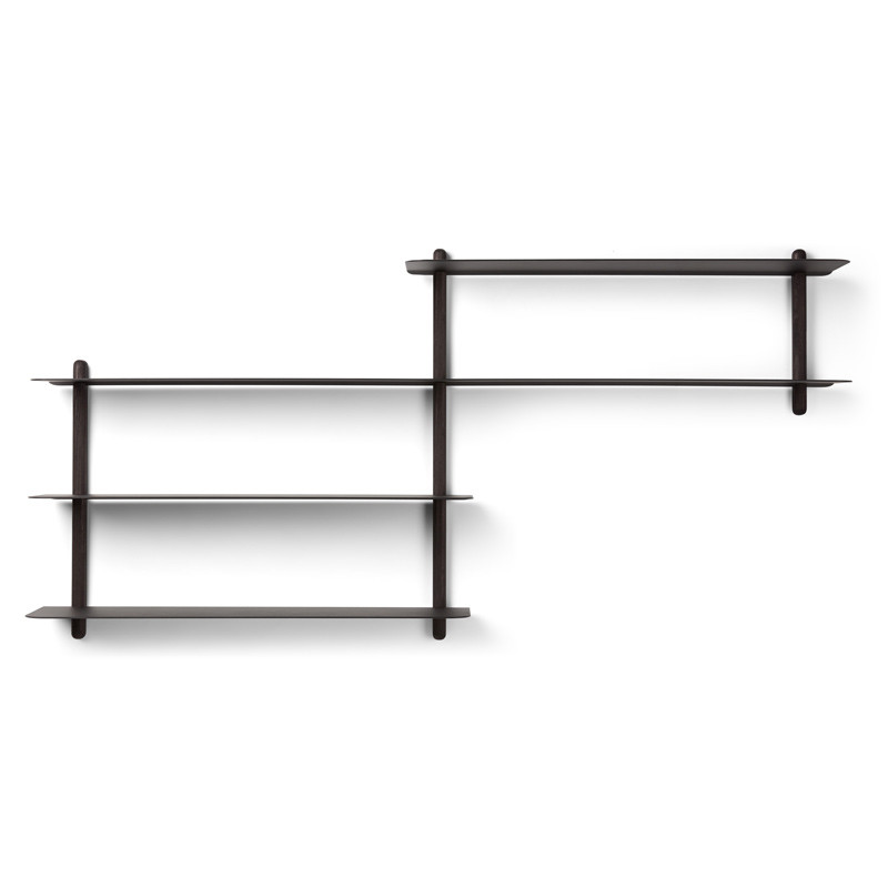 Gejst Nivo Shelf B Black Ash Black