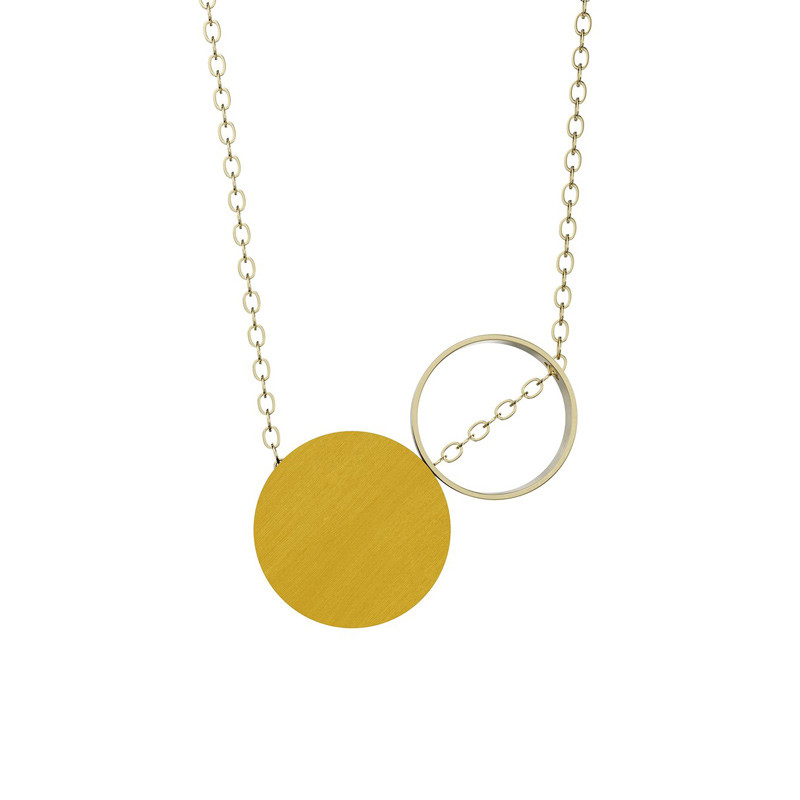 Grundled Grundled Komparativ Necklace Mustard Gaveideer Til Enhver Anledning